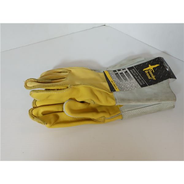 GANTS DE SOUDAGE CUIR FLEUR DE VACHE/CUIR FLEUR