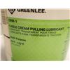 Image 2 : LUBRIFIANT EN CRÈME POUR TIRAGE DE CÂBLE SEAU GREENLEE CRM-1