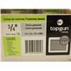 Image 2 : BTE DE 10 PQTS DE 1000 CLOUS DE FINITION .75" 18GA TOPGUN