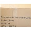Image 2 : PKG DE 10 ISOLATION GOWNS DISHANG gr:XL