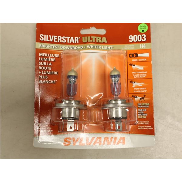 ENS DE 2 PHARES LED SYLVANIA SILVERSTAR 9003 / H4  6000K