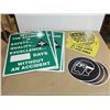 Image 1 : LOT: 11 AFFICHE DE SECURITE ASST