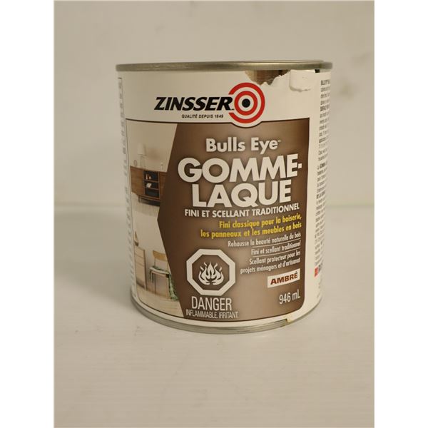 SCELLANT À LA GOMME-LAQUE ZINSSER BULLS EYE 946ML Z00714