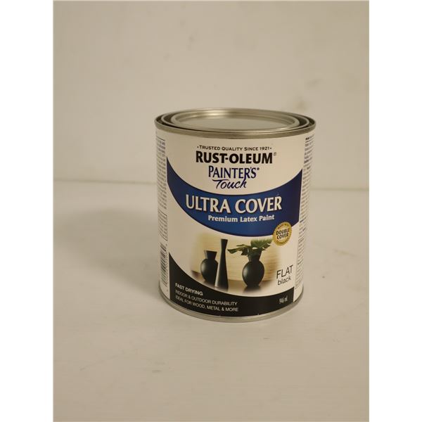 PEINTURE MULTI-USAGE "PAINTER'S TOUCH" À BASE D'EAU MAT NOIR 946 ML