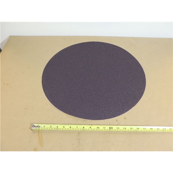 LOT: 9 DISQUES METALITE R228 20"d GRAIN 36 OXYDE D'ALUMINIUM