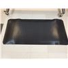 Image 1 : TAPIS SPONGECOTE ULTRASOFT LOSANGE 2'x4'x15/16" NOIR ÉPONGE EN PVC