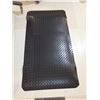 Image 2 : TAPIS SPONGECOTE ULTRASOFT LOSANGE 2'x4'x15/16" NOIR ÉPONGE EN PVC
