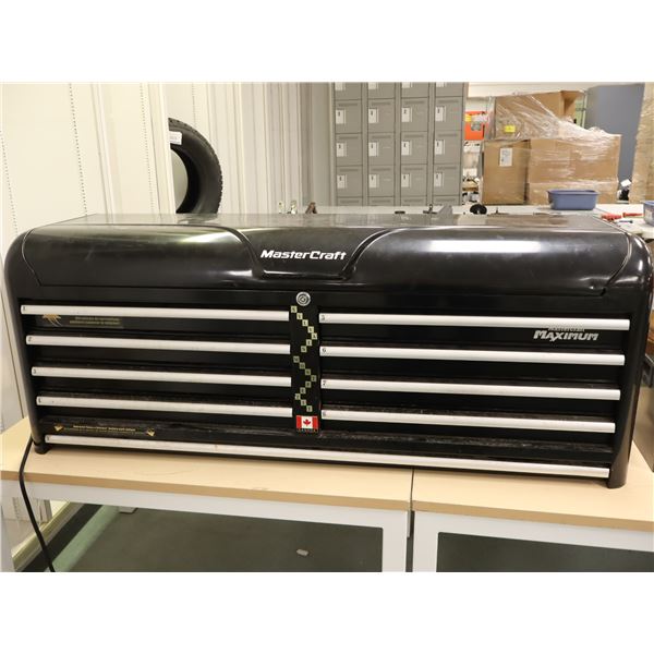 COFFRE D'OUTILS -9 TIROIRS A/BARRE D'ALIMENTATION ÉLEC INTÉGRÉ  MASTERCRAFT MAXIMUN  55"x18"x21"