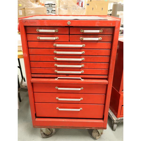 COFFRE D'OUTILS MOBILE -12 TIROIRS 27"x18"x45"
