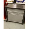 Image 3 : COFFRE D'OUTILS MOBILE -2 TIROIRS, 1 CABINET 27"x14"x31"