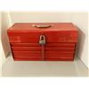 Image 2 : COFFRE D'OUTILS -4 TIROIRS 21"x9"x11"