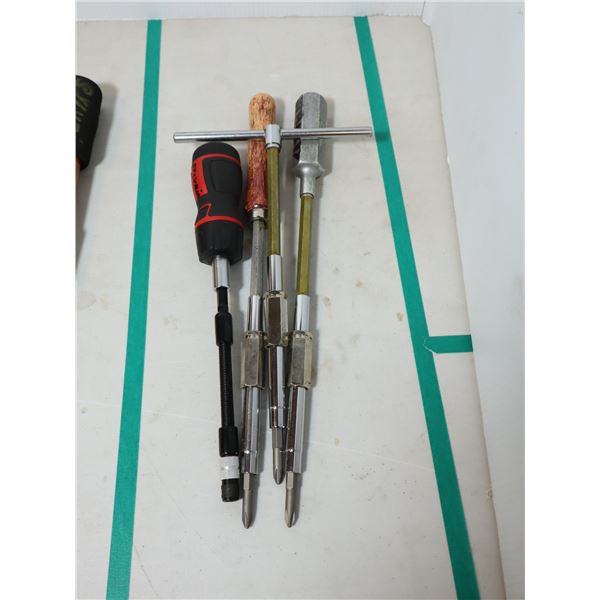 LOT DE 4 OUTILS ASST