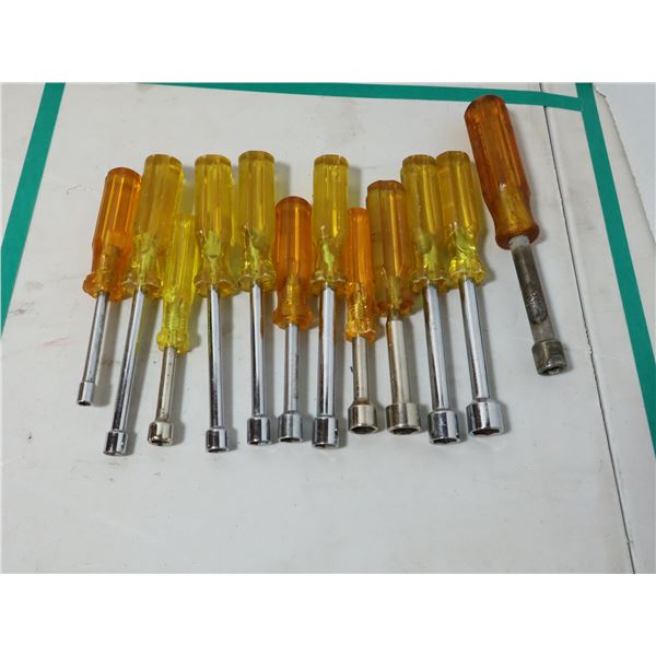 ENS DE 12 TOURNEVIS HEXAGONALE