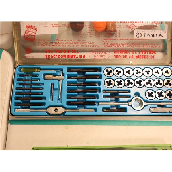 ENS DE 40pcs TARAUDS ET FILIÈRES METRIQUE ROYAL SEAL