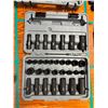 Image 1 : ENS DE 32pcs DOUILLES À IMPACT MAXIMUM MÉTRIQUE/SAE (6-19mm) (1/4"-3/4")