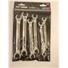 Image 1 : JEU DE CLÉS POLYGONALES OUVERTES -6pcs SAE/MÉTRIQUE MAXIMUM