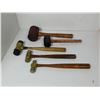 Image 1 : LOT DE 5 MARTEAUX ASST