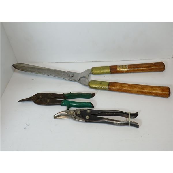 LOT DE 3 CISAILLES ASST (SANS BAC)
