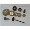 Image 1 : LOT DE 10 BROSSES MÉTALIQUE ASST