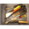 Image 1 : LOT DE CISEAUX ET SPATULES ASST (SANS BAC)