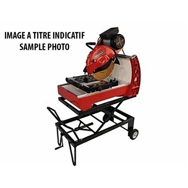NEUF - SCIE DE MACONNERIE 14" BS355 A/ SUPPORT