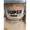 Image 1 : PEINTURE INTERIEUR BENJAMIN MOORE SUPER HIDE FINI MAT BASE 2 K355 2X 3.667L