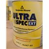 Image 1 : PEINTURE EXTERIEUR BENJAMIN MOORE ULTRA SPEC EX FINI MAT BASE 4 K447 4X 3.43L