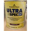 Image 1 : PEINTURE EXTERIEUR BENJAMIN MOORE ULTRA SPEC EX FINI SATIN BASE 3 K448 3X 3.48L