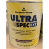 Image 1 : PEINTURE EXTERIEUR BENJAMIN MOORE ULTRA SPEC EX FINI SATIN BASE 4 K448 4X 3.43L
