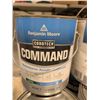 Image 1 : PEINTURE URÉTHANE ACRYLIQUE À BASE D'EAU BENJAMIN MOORE COROTECH COMMAND FINI LUSTRE BASE 3 MULTIPLE