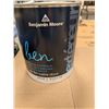 Image 1 : PEINTURE EXTERIEUR LATEX 100% ACRYLIQUE LUSTRE DOUX BENJAMIN MOORE "BEN" BASE 3 K543-3X 3.489L