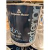 Image 1 : PEINTURE EXTERIEUR LATEX 100% ACRYLIQUE LUSTRE DOUX BENJAMIN MOORE "BEN" BASE 2 K543-2X 3.667L