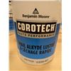 Image 1 : PEINTURE REVETEMENT ACRYLIQUE LUSTRE BENJAMIN MOORE COROTECH BASE FONCEE V220-87 3.55L