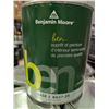 Image 1 : PEINTURE ET APPRÊT INTÉRIEUR  BENJAMIN MOORE "BEN" SEMI-LUSTRE BASE 2 K627-2x 3.667L