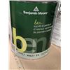 Image 1 : PEINTURE ET APPRÊT INTÉRIEUR  BENJAMIN MOORE "BEN" SEMI-LUSTRE BASE 3 K627-3x 3.48L