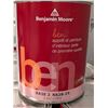 Image 1 : PEINTURE ET APPRÊT INTÉRIEUR  BENJAMIN MOORE "BEN" PERLE BASE 2 K628-2x 3.667L