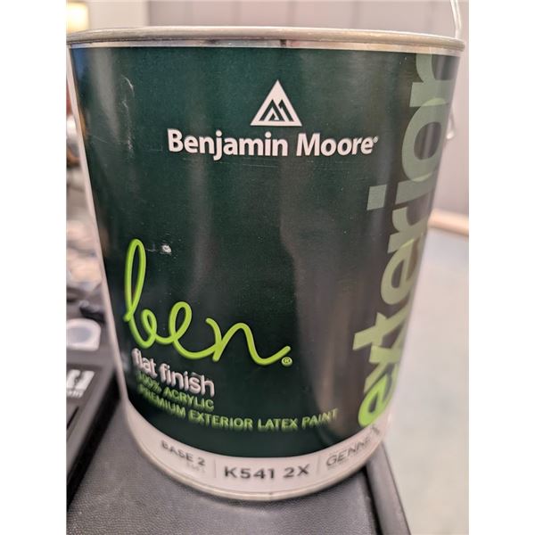 PEINTURE EXTERIEUR  BENJAMIN MOORE "BEN" BASE 2 K541 2X 3.66L