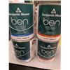 Image 2 : LOT: 17 GAL PEINTURE EXTERIEUR BENJAMIN MOORE ASST