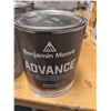 Image 3 : LOT: 11 GAL PEINTURE BENJAMIN MOORE ADVANCE ASST