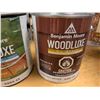 Image 3 : LOT: 9 GAL TEINTURE À BOIS BENJAMIN MOORE WOODLUXE ASST