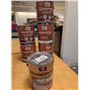 Image 1 : LOT: 6 GAL TEINTURE À BOIS MF WOODMATE ASST