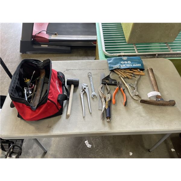 BAG OF VARIOUS TOOLS