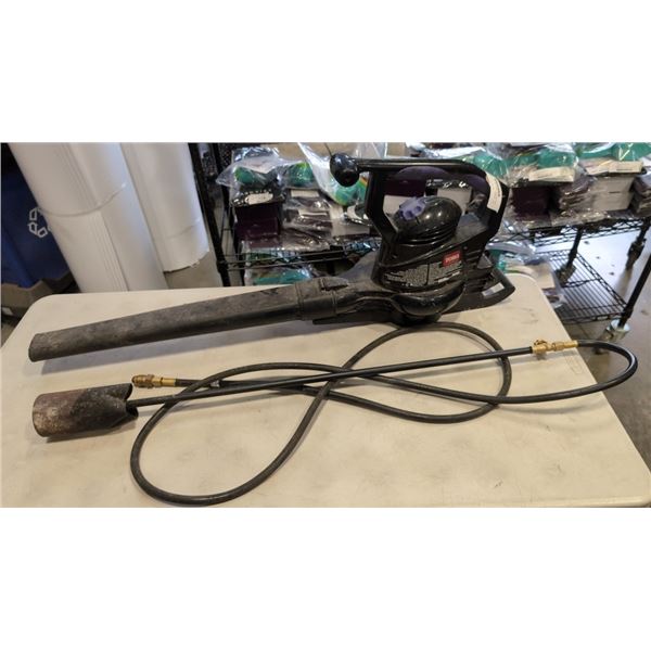 TORO ELECTRIC BLOWER, AND TIGER TORCH