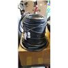 Image 2 : BOX OF VARIOUS HOSES, SPRINKLER AND COAX CABLE