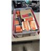 Image 1 : RAMSET GUN AND LARGE LOT OF ASSORTED SIZE SHOTS AND FASTENERS