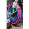 Image 2 : PEX PIPING AND TOTE OF ASSORTED NEW PLUMBING ITEMS