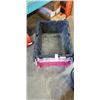 Image 1 : 5 STORAGE TOTES WITH INTERLOCKING LIDS