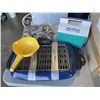 Image 2 : CANNING SUPPLIES, SMALL COOLER AND ELECTRIC GRILL