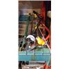 Image 1 : ASSORTED GARDEN TOOLS, BOW SAW ETC
