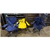 Image 1 : 3 CAMP CHAIRS